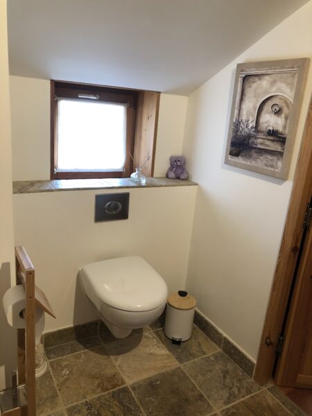 La toilette au rez de chaussée