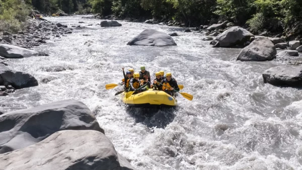 Découverte en Rafting